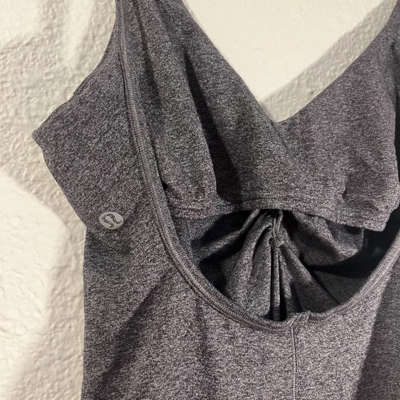 lululemon athletica Gray Ruched Tank Top - Picture 5 of 8